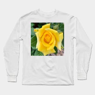 Yellow Rose Long Sleeve T-Shirt